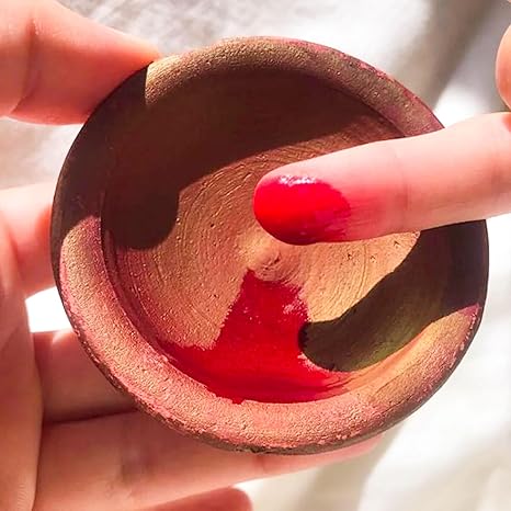 Deep Red Lip & Cheek Stain – Plant-Based