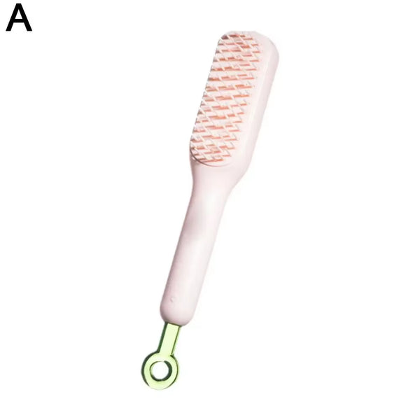 One-Pull Telescopic Comb Portable Scalp Massage Brush Hair Magic Self-Cleaning Brush Hair Tools Comb Hairdressing Anti-Stat